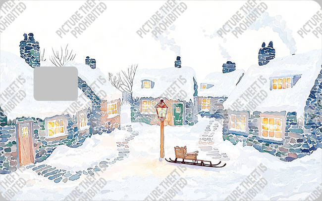 Bank  Card Sticker-BC-2709